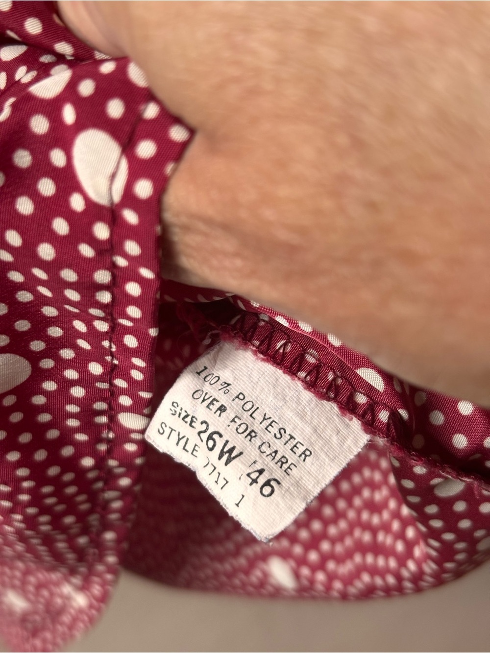 Vintage Leslie Faye Blouse Plus Size - Picture 8 of 11